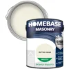 Homebase Smooth Masonry Paint - Butter Cream 5L 1 Homebase Smooth Masonry Paint - Butter Cream 5L -Homebase 12833414 2624831917954525