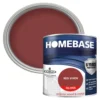 Homebase Exterior Gloss Paint - Red Vixen 750ml
