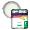 Homebase Silk Emulsion Paint Pure Brilliant White - 2.5L 2 Homebase Silk Emulsion Paint Pure Brilliant White - 2.5L -Homebase 12833757 1504831917804627