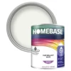 Homebase Interior Non Drip Satin Paint Brilliant White - 750ml