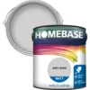Homebase Matt Emulsion Paint Grey Dawn - 2.5L 2 Homebase Matt Emulsion Paint Grey Dawn - 2.5L -Homebase 12835936 2954831967291304