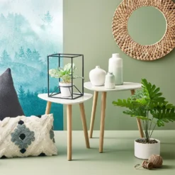 Large Artificial Plant With White Pot -Homebase 12837623 8584832986486617