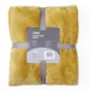 Fleece Throw - Ochre - 120x150cm 1 Fleece Throw - Ochre - 120x150cm -Homebase 12842192 1094831909708809