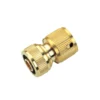 Homebase Brass Waterstop Hose Quick Connector -Homebase 12885346 7254864255273695