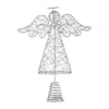 Silver Glitter Angel Christmas Tree Topper 2 Silver Glitter Angel Christmas Tree Topper -Homebase 12934085 3674884038797443