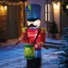 6ft Nutcracker Drummer Christmas Inflatable 2 6ft Nutcracker Drummer Christmas Inflatable -Homebase 12937428 8875000869034901