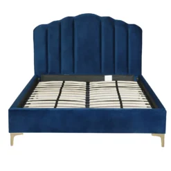 Sophia Scallop Double Bed - Navy 11 Sophia Scallop Double Bed - Navy -Homebase 13163858 4834918700753733