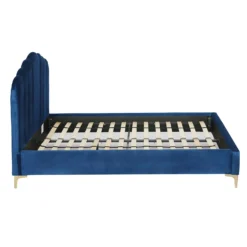 Sophia Scallop Double Bed - Navy 12 Sophia Scallop Double Bed - Navy -Homebase 13163858 9154918700780742